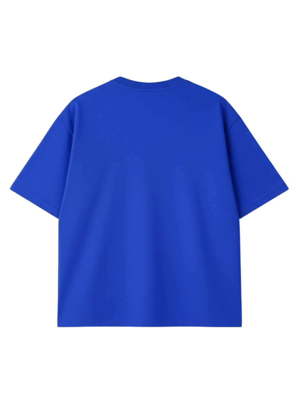 Royal Blue Basics Oversized T-shirt