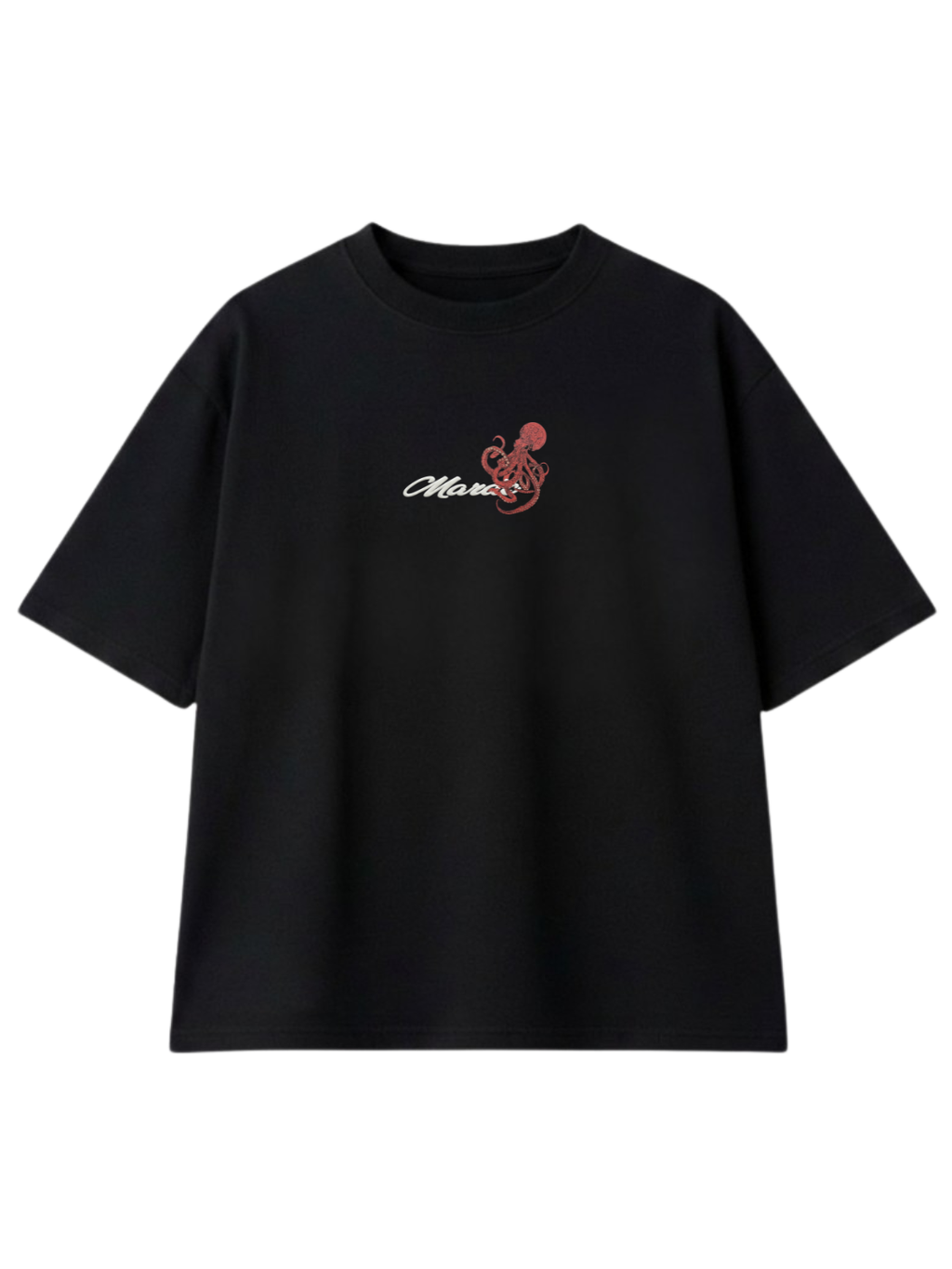Black Deep Series Oversized T-shirt