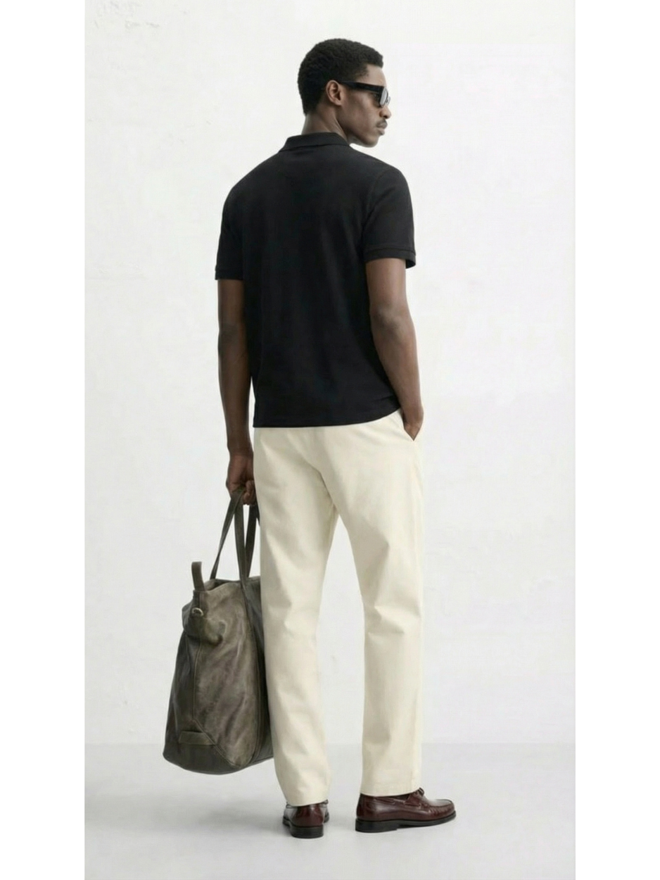 Black Classic Polo T-Shirt