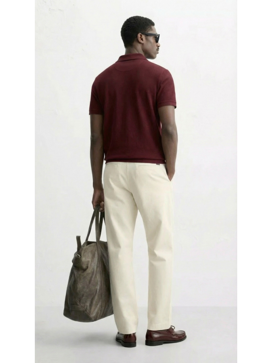 Maroon Classic Polo T-Shirt