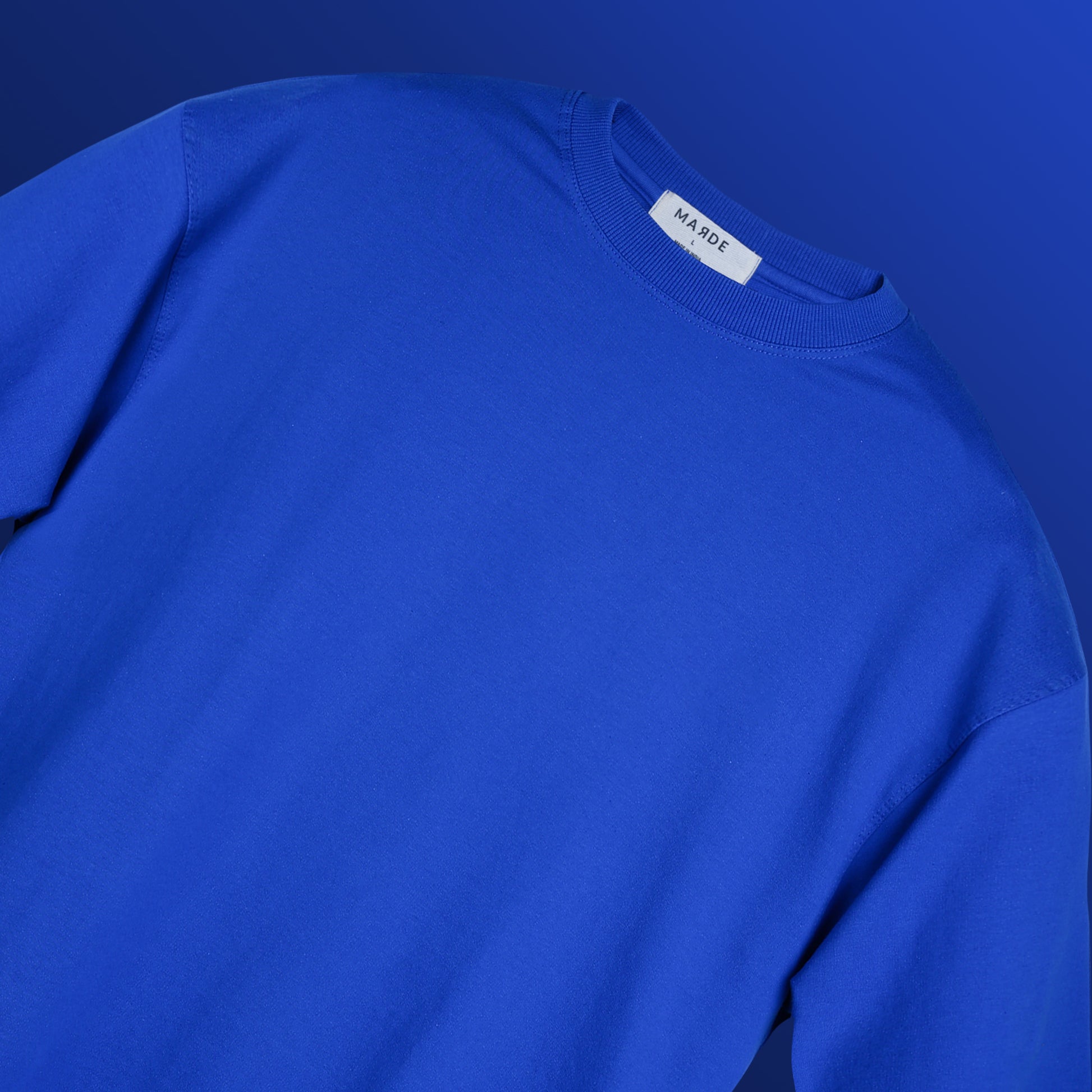 MARDE Basics Oversized T-shirt (Royal Blue)