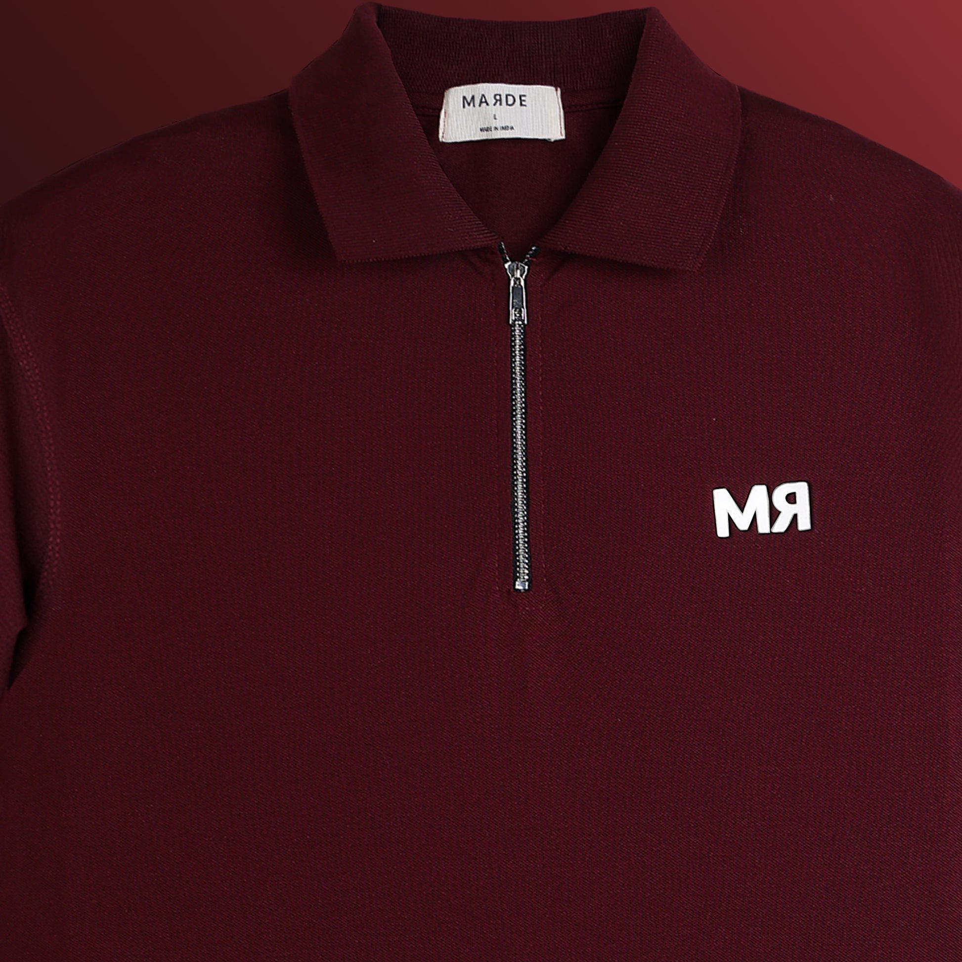 MARDE'S Classic Polo (Maroon)
