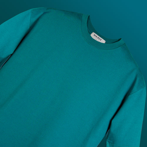MARDE Basics Oversized T-shirt (Teal)